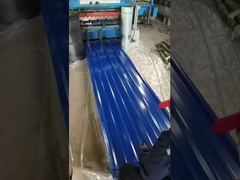 DX51D Grade Construction Roof Corrugated Steel Sheet with Zinc-Aluminum Alloy Coating