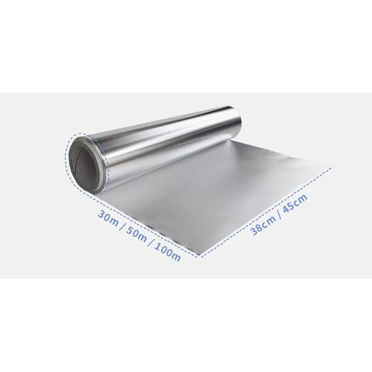 Household Aluminium Foil Roll With Holes 0.25 Mm 0.05 Mm